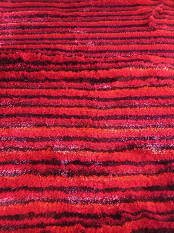 Futuro Stripe in rood  170 x 240 cm