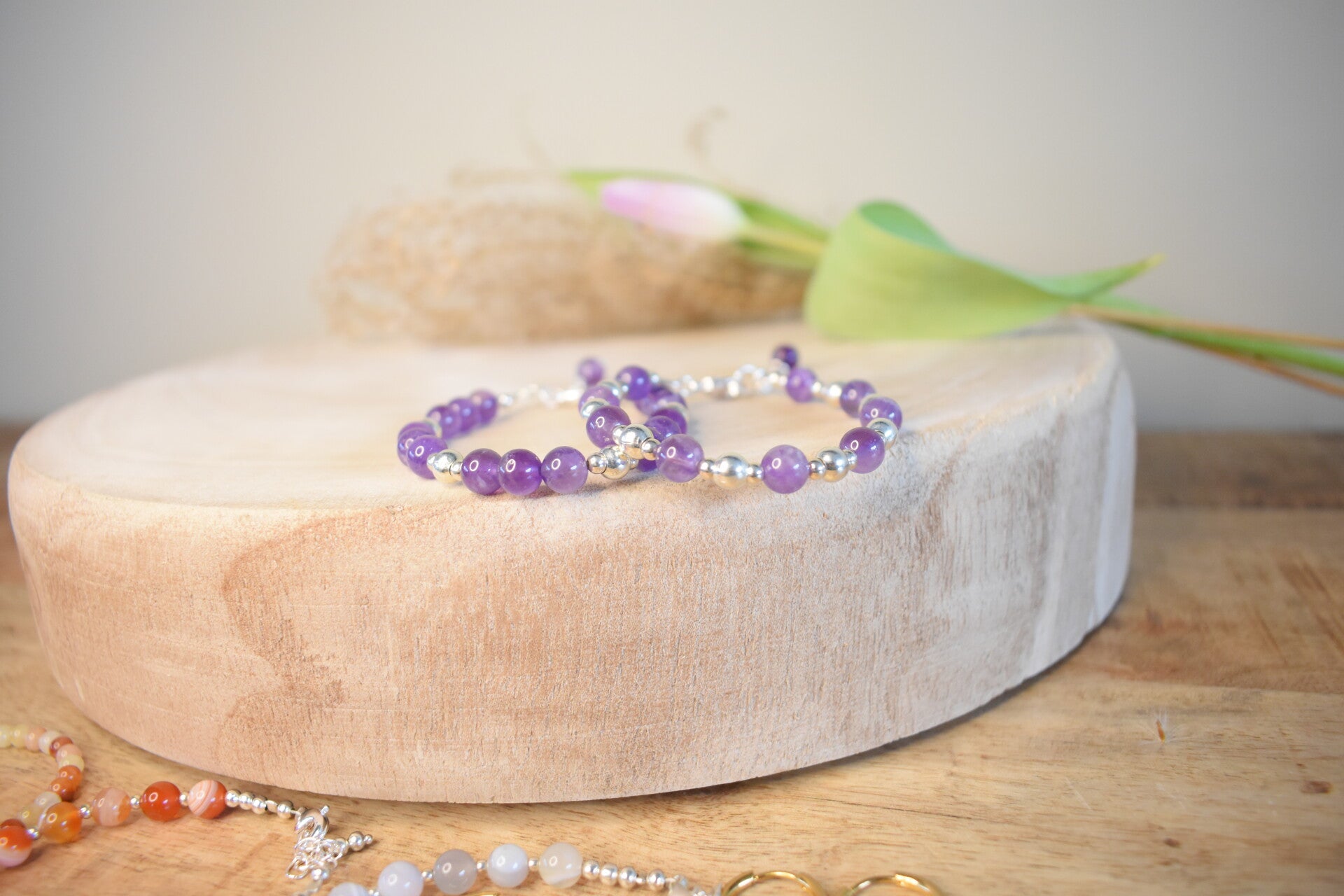 amethist armband