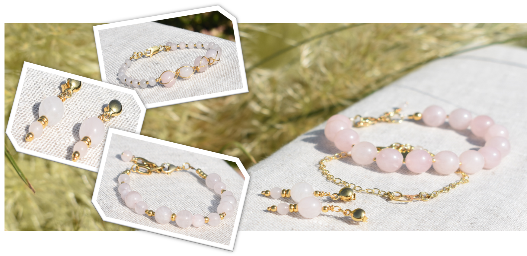 rozenkwarts sieraden