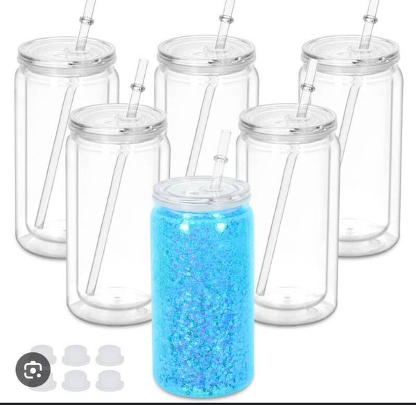 16oz Snowglobe Tumbler