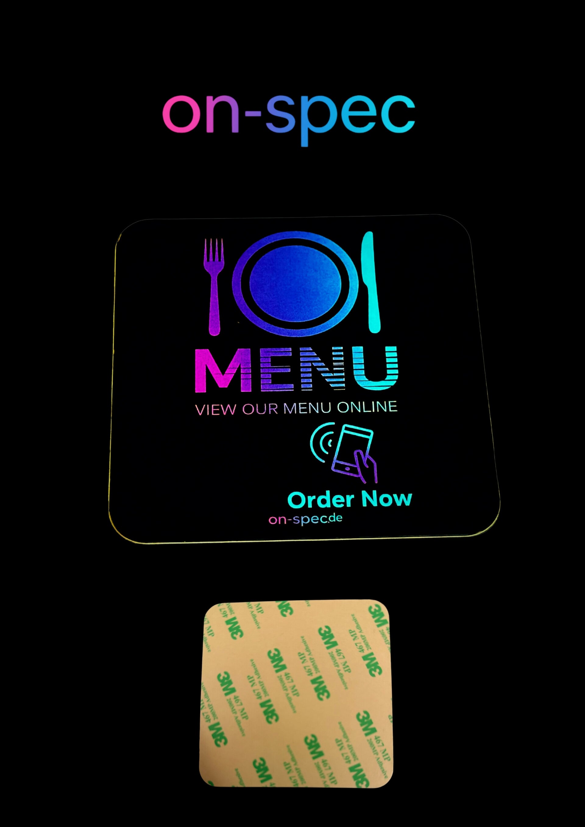 Lebewohl den alten, gedruckten Speisekarten