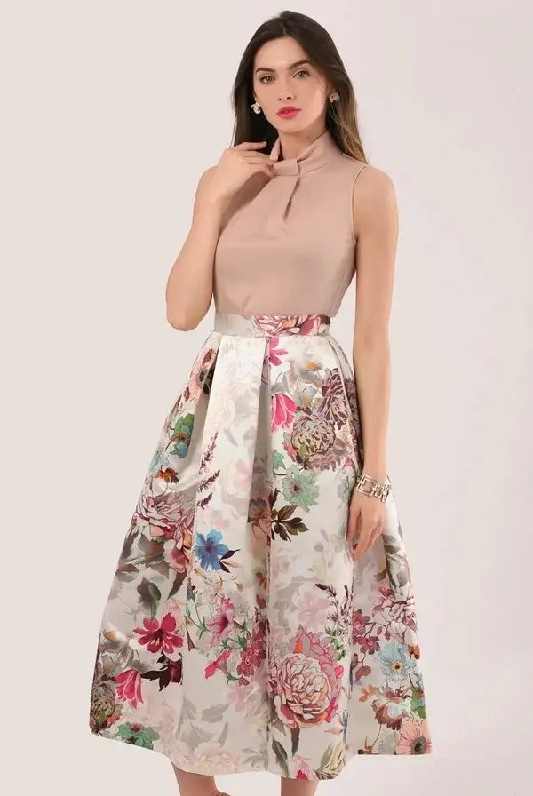 Floral Princess Designer Dress