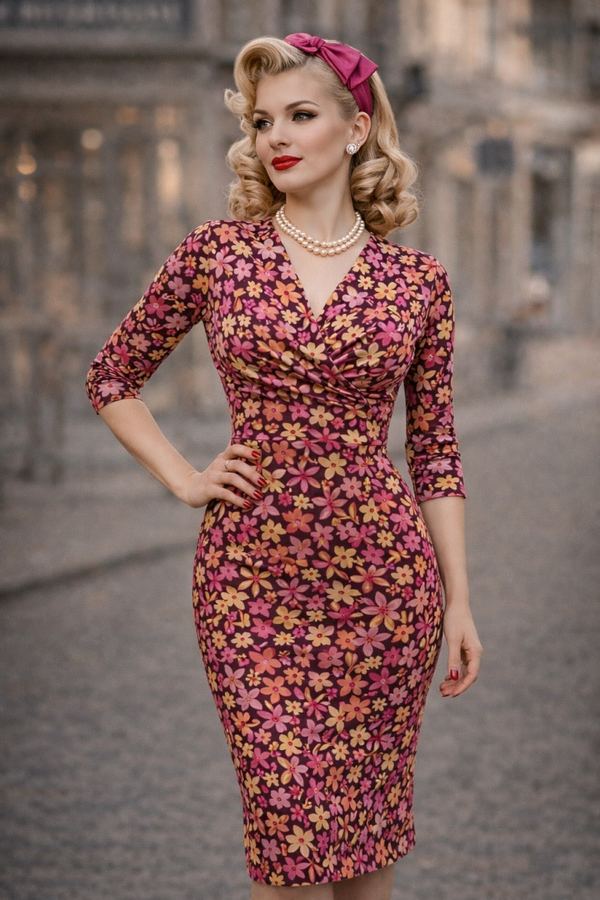 Ditsy Floral Print Dress