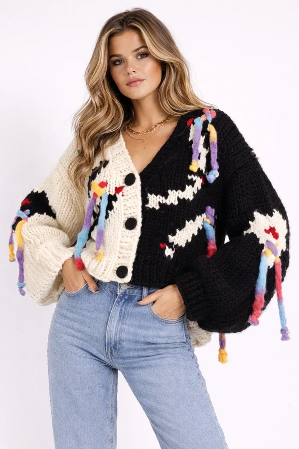 Chunky Knit Cardigan