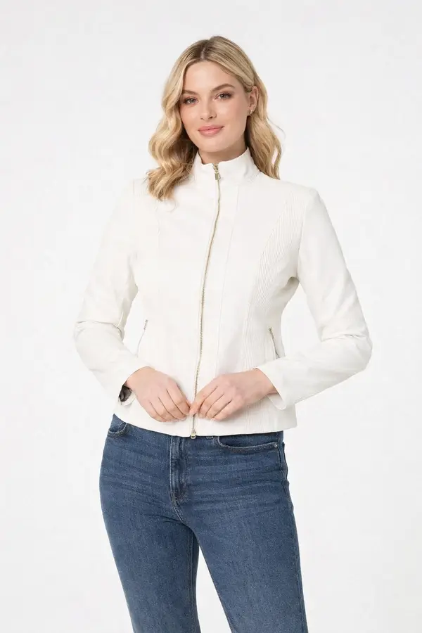 Faux Leather Jacket