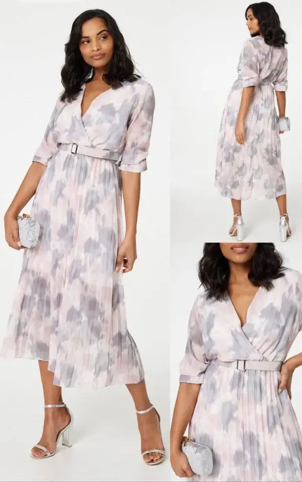 Pastel Belted Dress