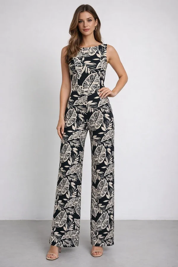 Tribal Print Jumpsuit