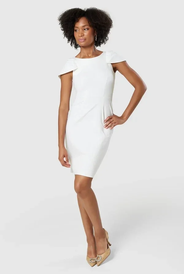 Cap Sleeve Designer Dress