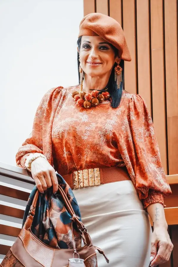 Rustic Pattern Blouse