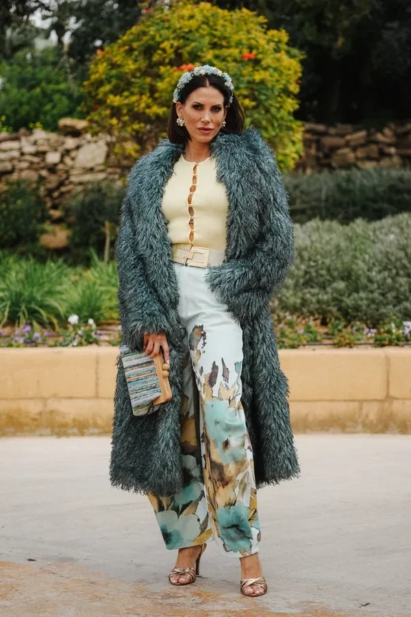 Curly Faux fur Coat