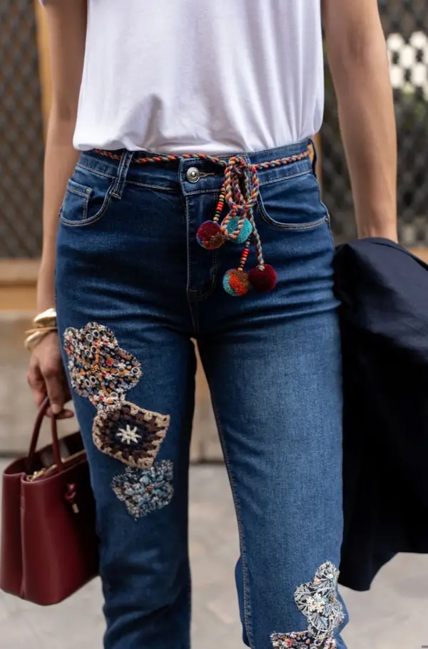Patchwork Jeans