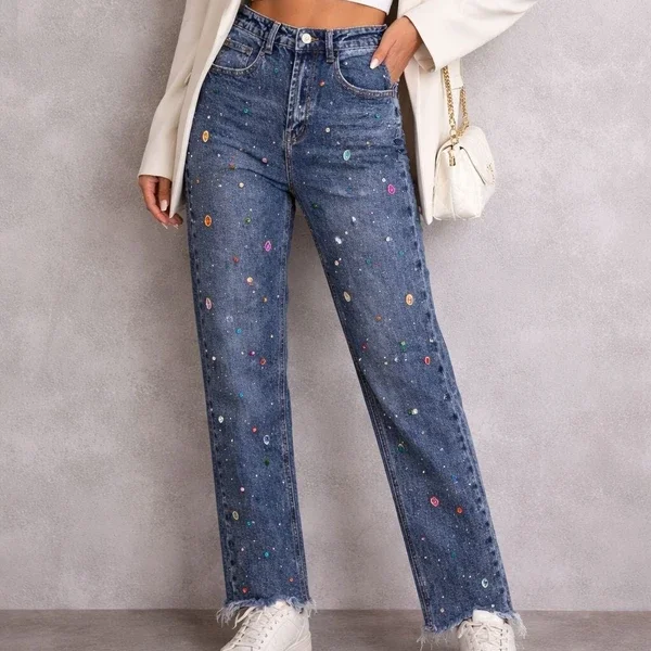 Embellished Jeans