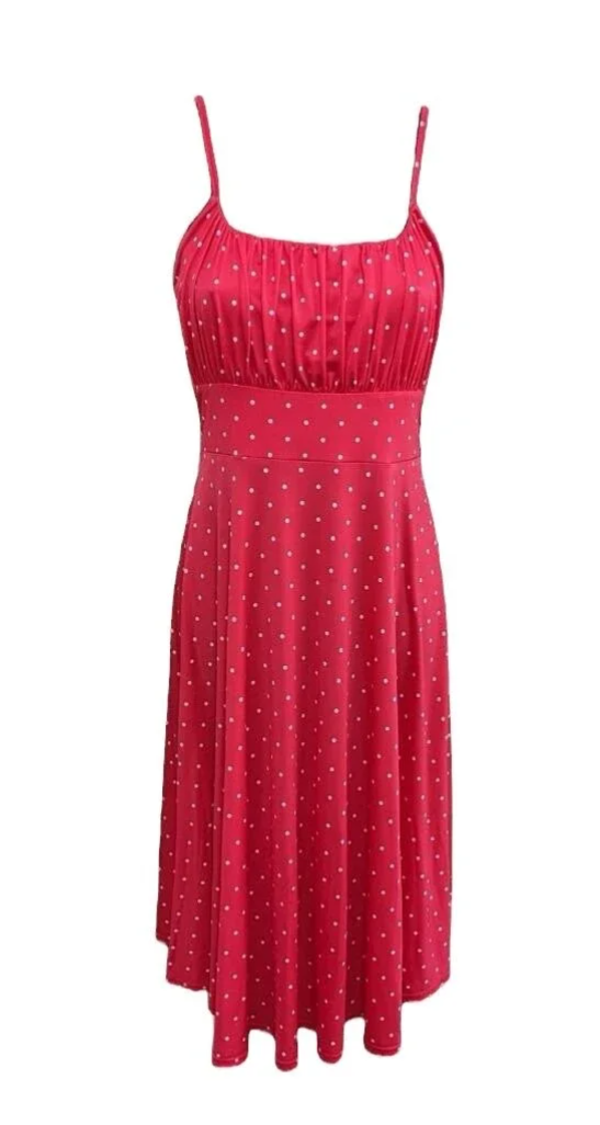 Red Polka Dot Dress