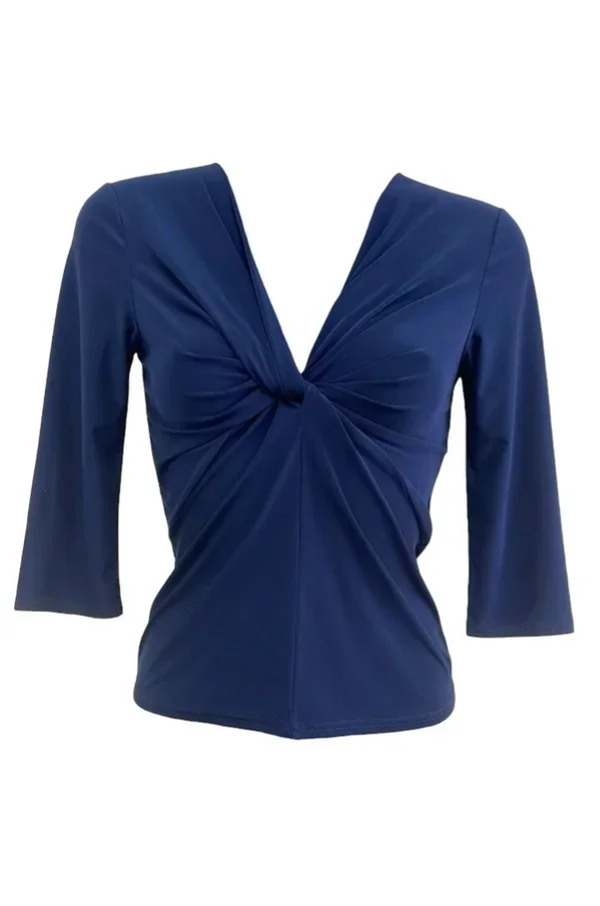 Slinky 3/4 sleeve tweak top