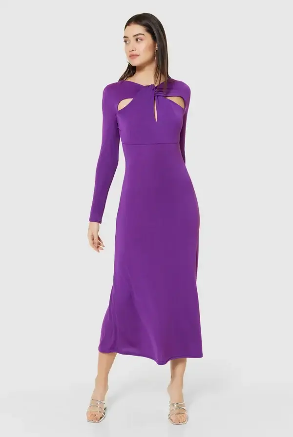 Purple Designer Dress