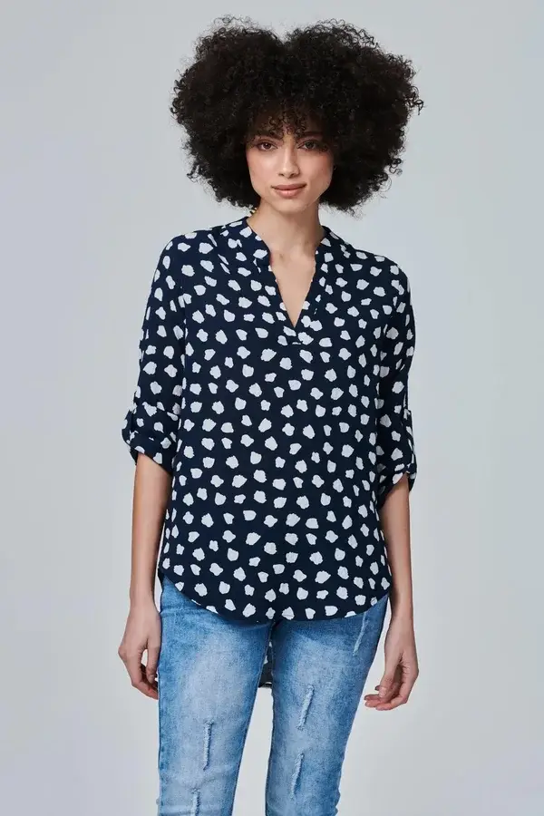 Ditsy Polka Dot Top