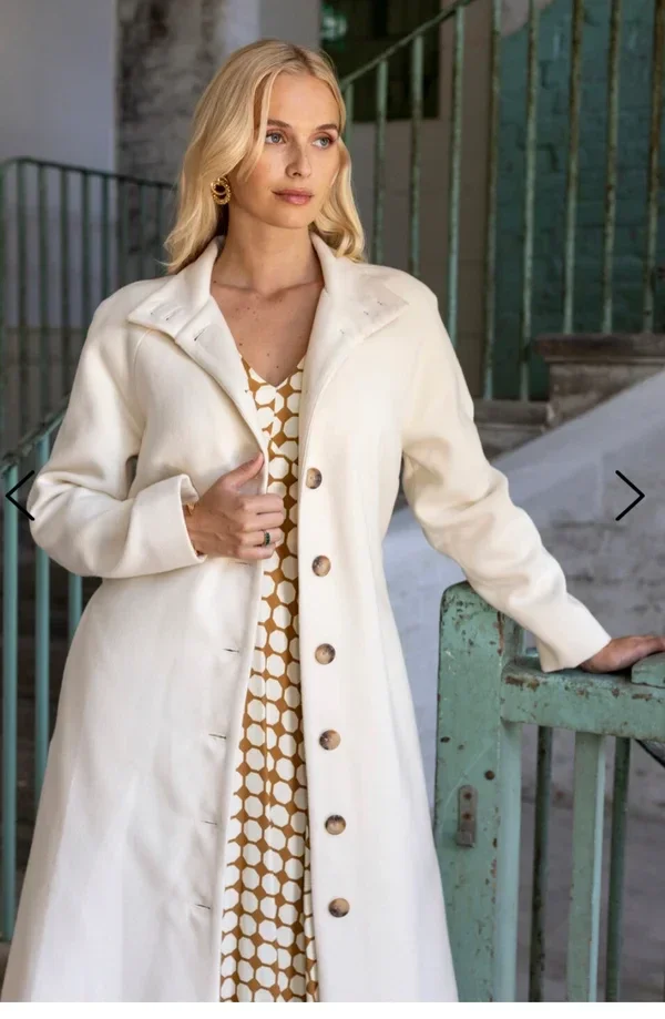 Belted Designer Coat