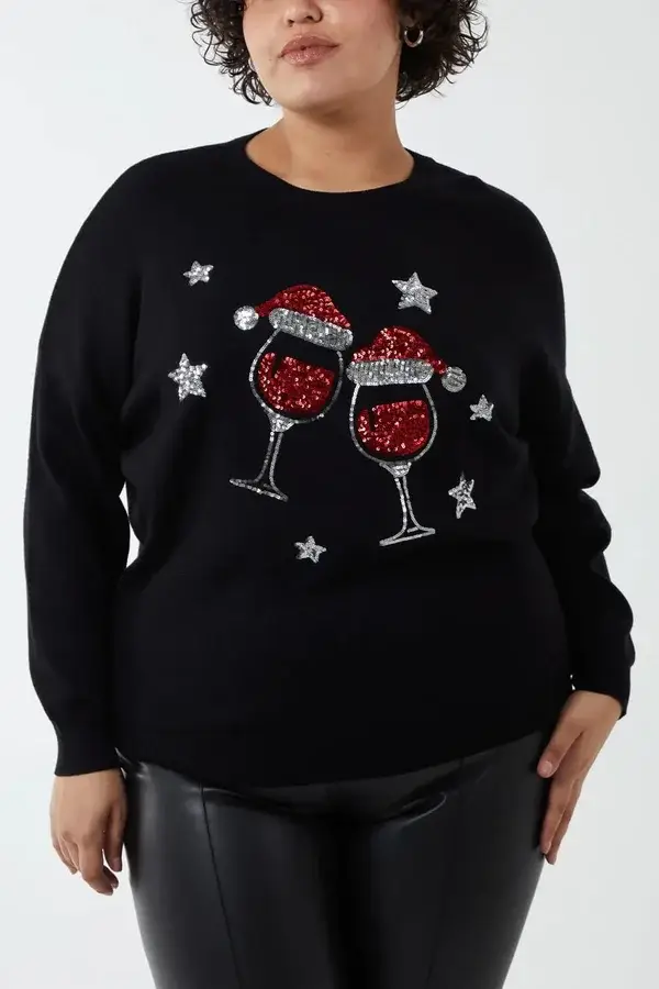 Curve Christmas Jumper