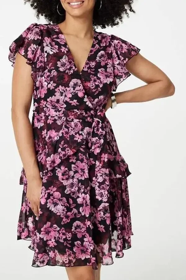Pink Frill Dress