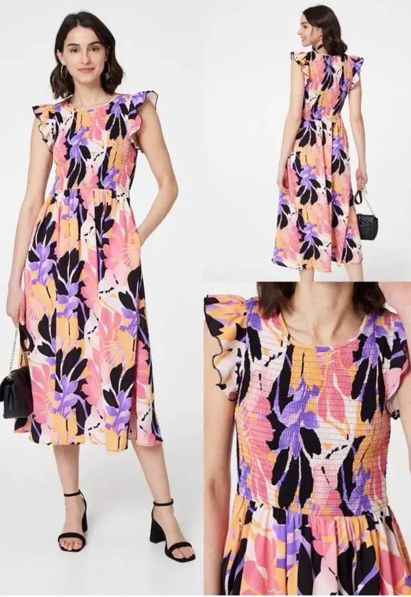 Multi Smock Dress