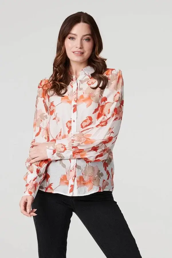 Multi Orange Shirt