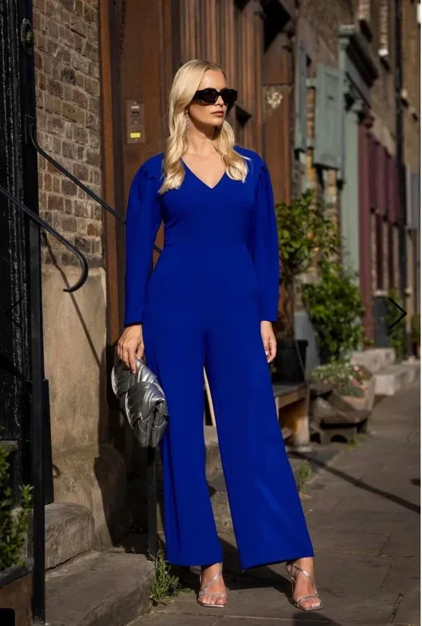 Royal Blue Jumpuit