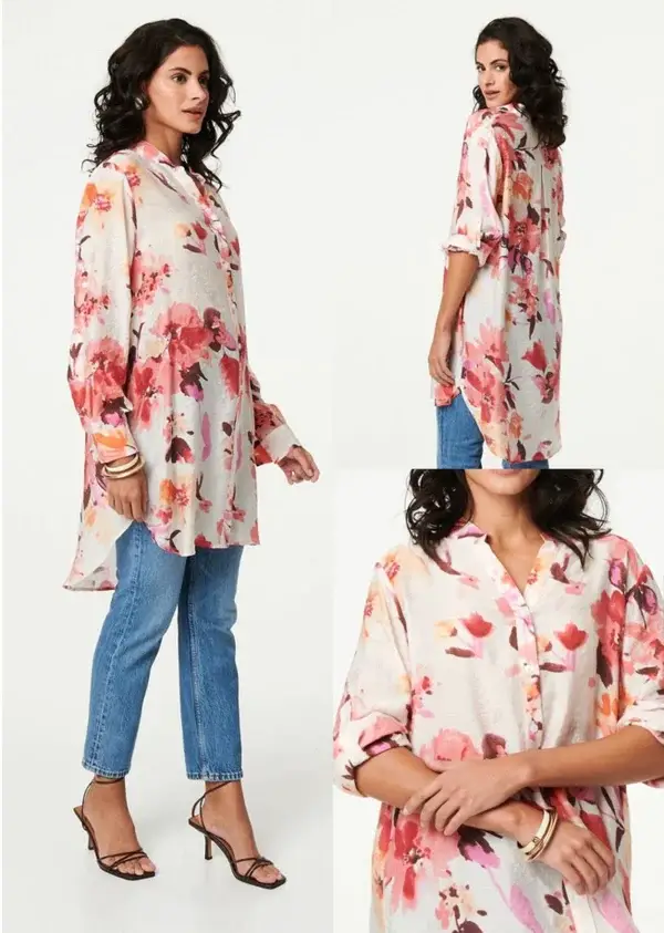 Floral Tunic Shirt
