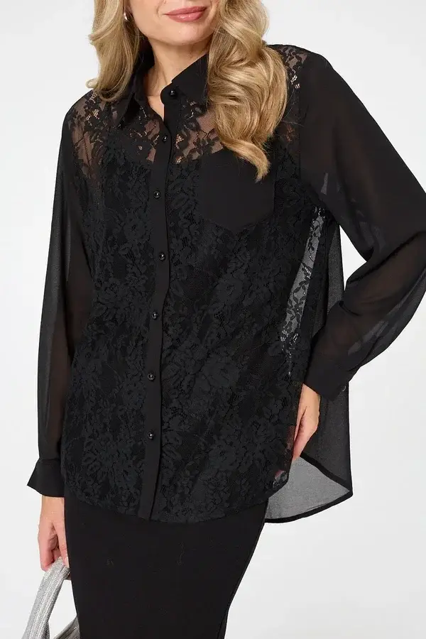 Lace Detail Shirt