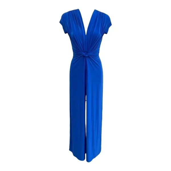 Gathered Waist Jumpsuit