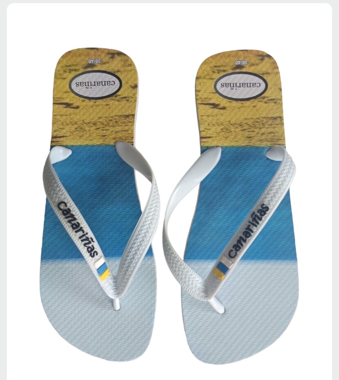 Bandera Canarias(tiras blancas)