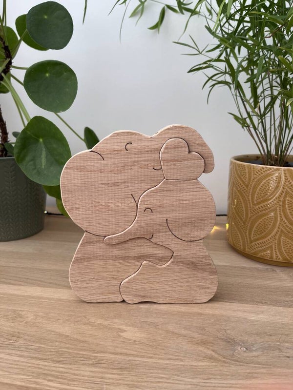Famille animaux Éléphants