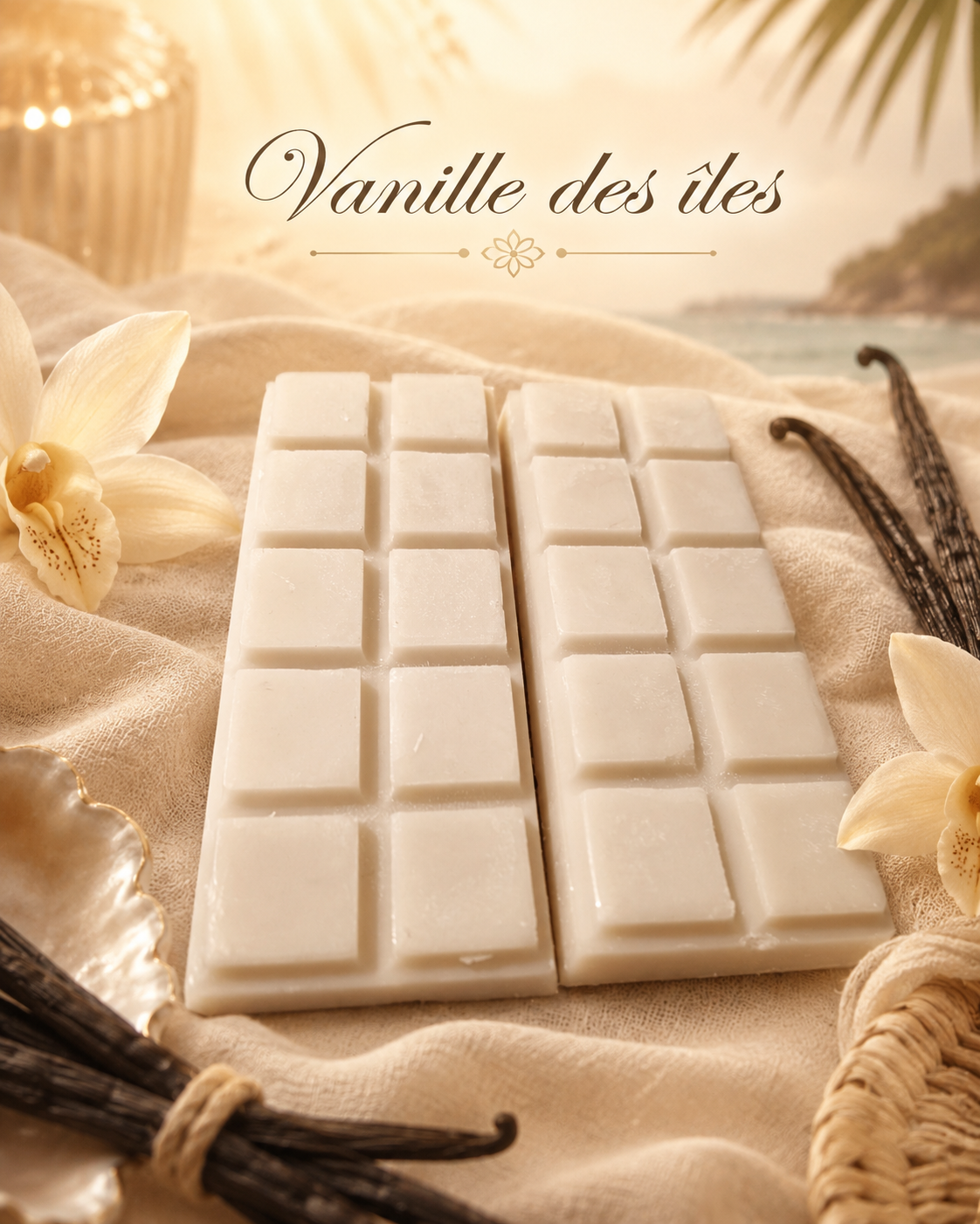 Fondant parfumé Vanille des îles