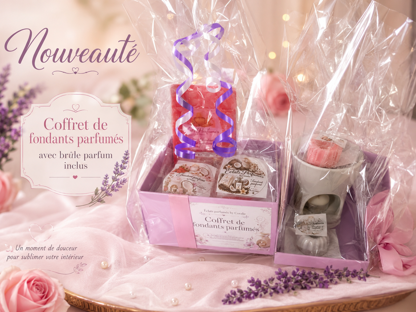 Coffret de fondants parfumés prestige