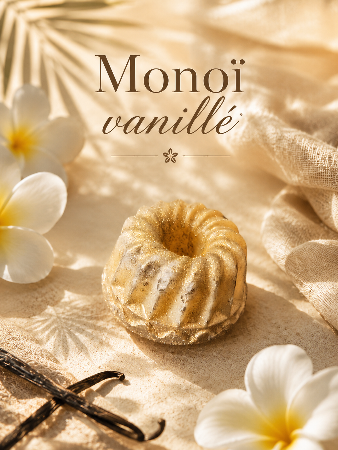 Fondant parfumé Monoï vanillé