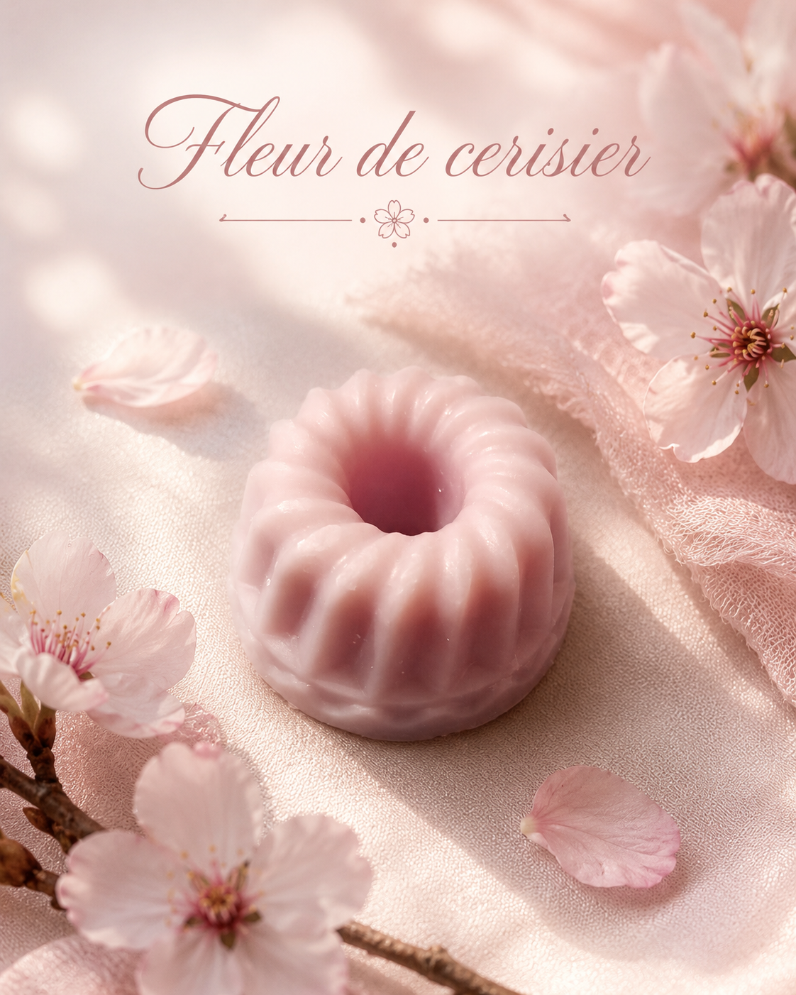 Fondant parfumé Fleur de cerisier