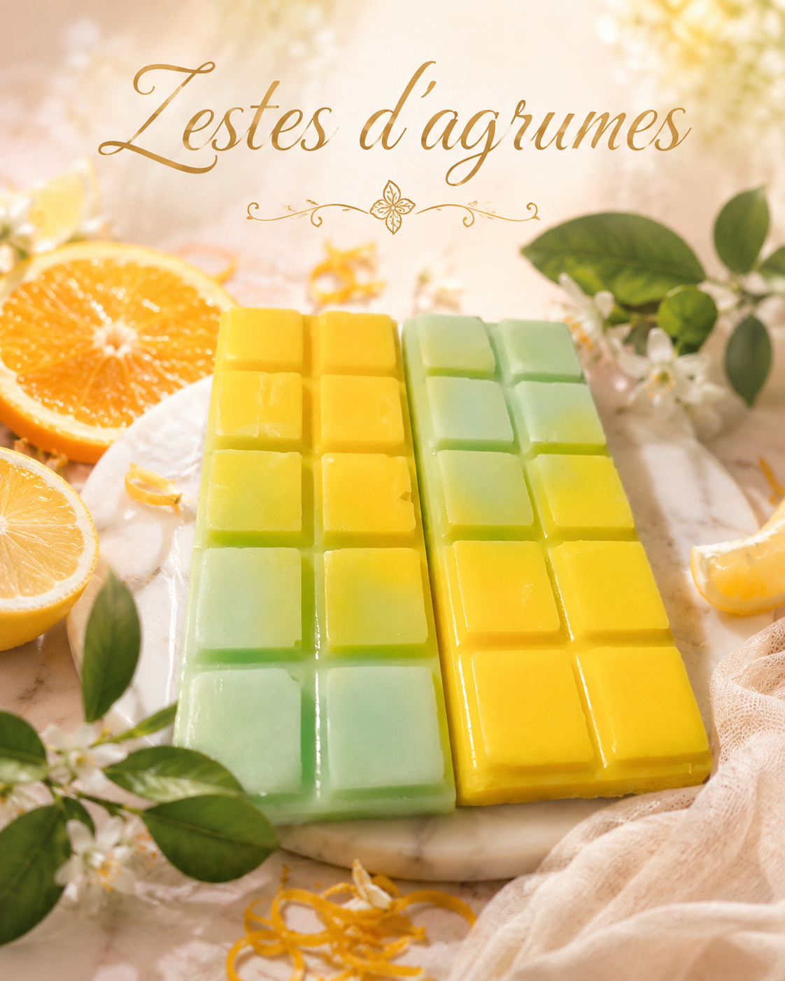 Fondant parfumé Zeste d'agrumes