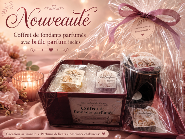 Coffret de fondants parfumés Élégance