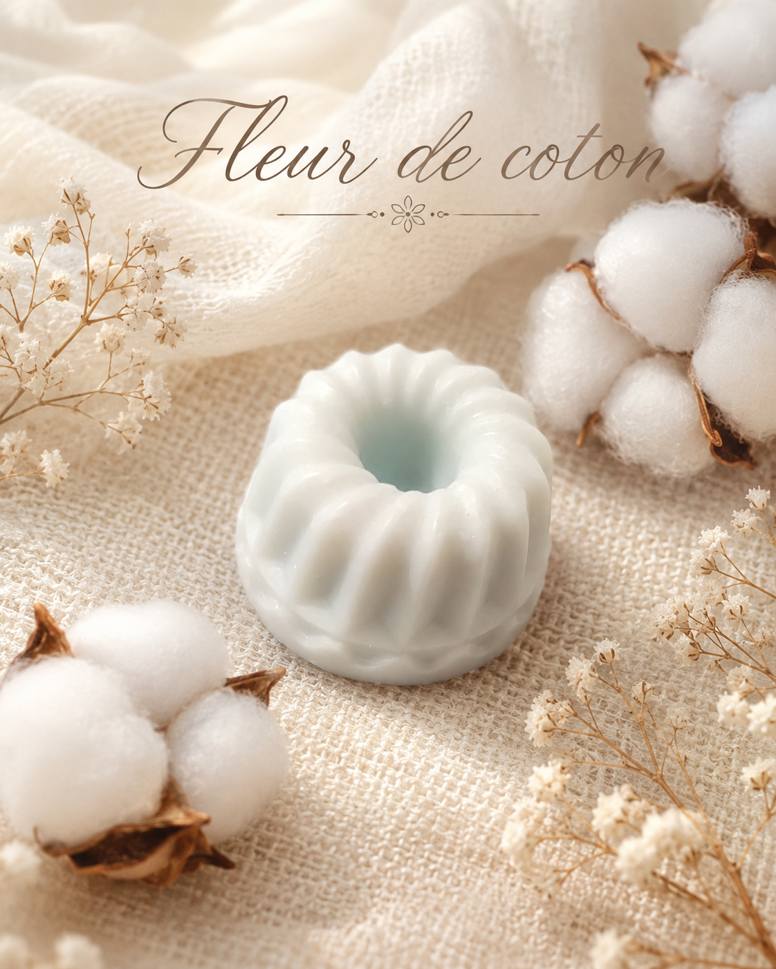 Fondant parfumé Fleur de coton
