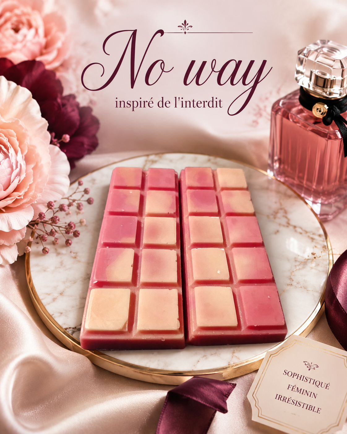 Fondant parfumé No way collection inspiration