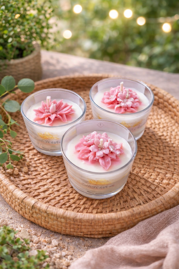 Bougie parfumée Rose éternelle
