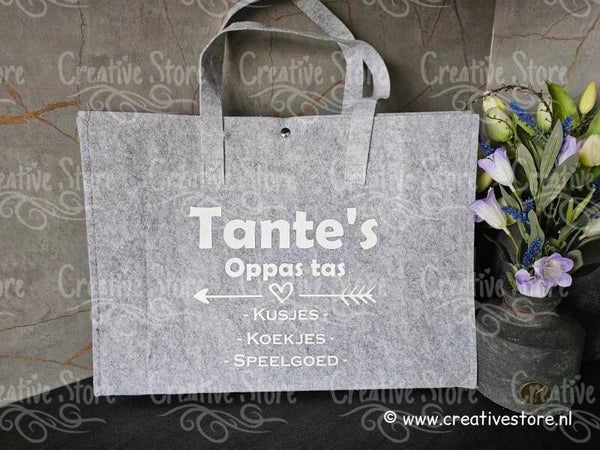 Luxe vilttas : Tante's oppas tas