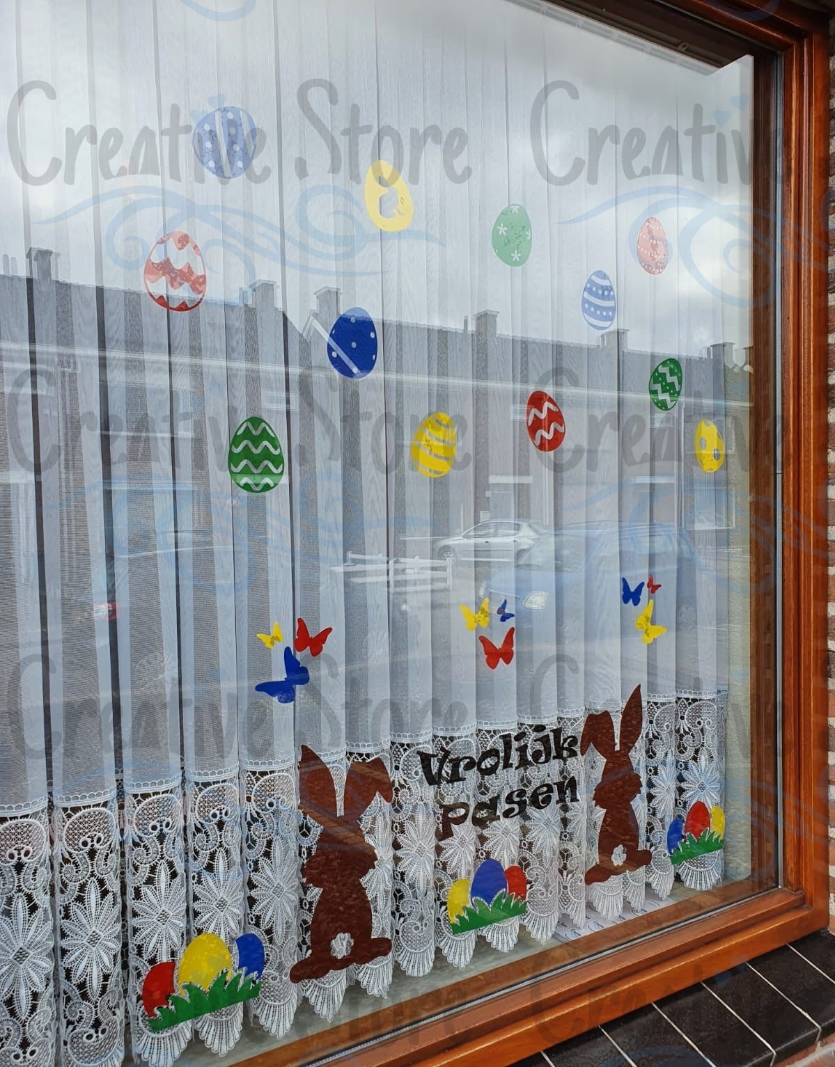 Raamsticker set Pasen 36 delig