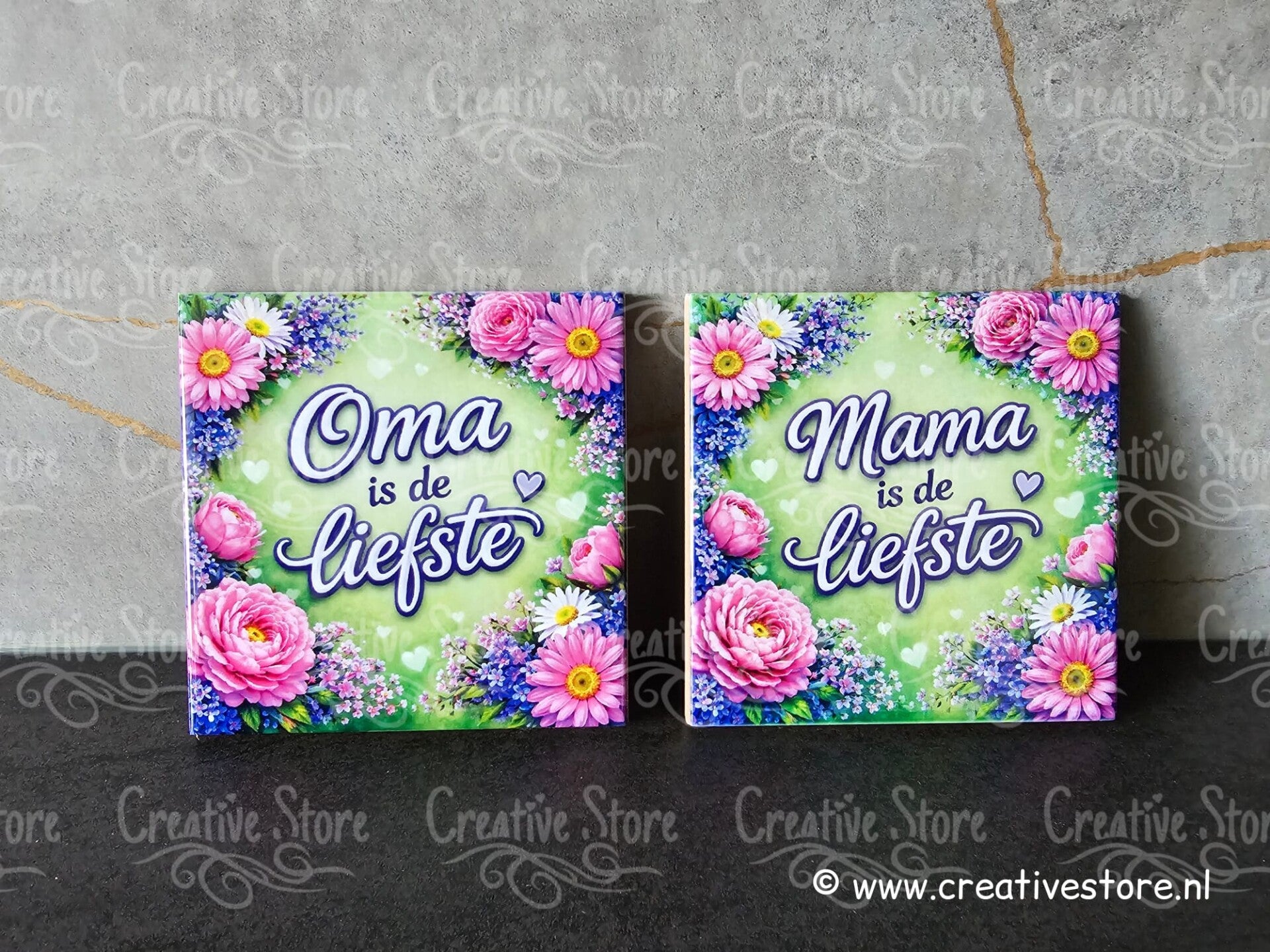 Tegeltje mama/oma is de liefste