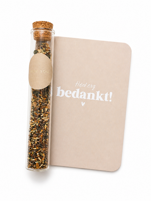 Kaart "Bedankt!"