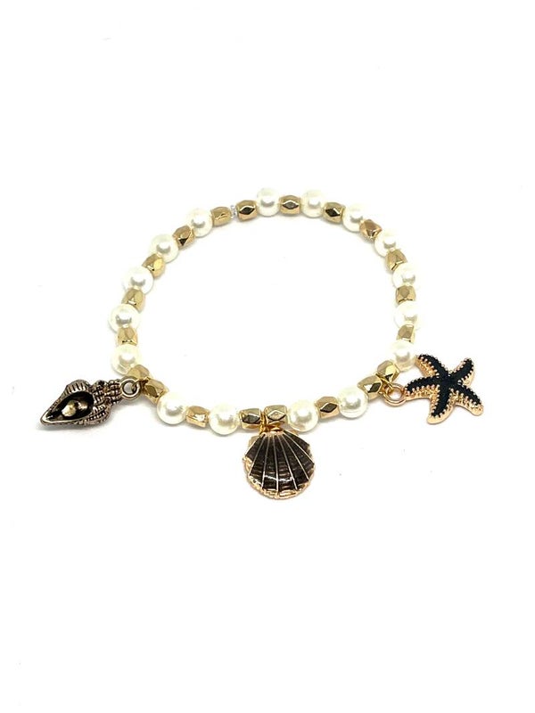 DIY pakket -  maak je eigen kralenarmband met bedels