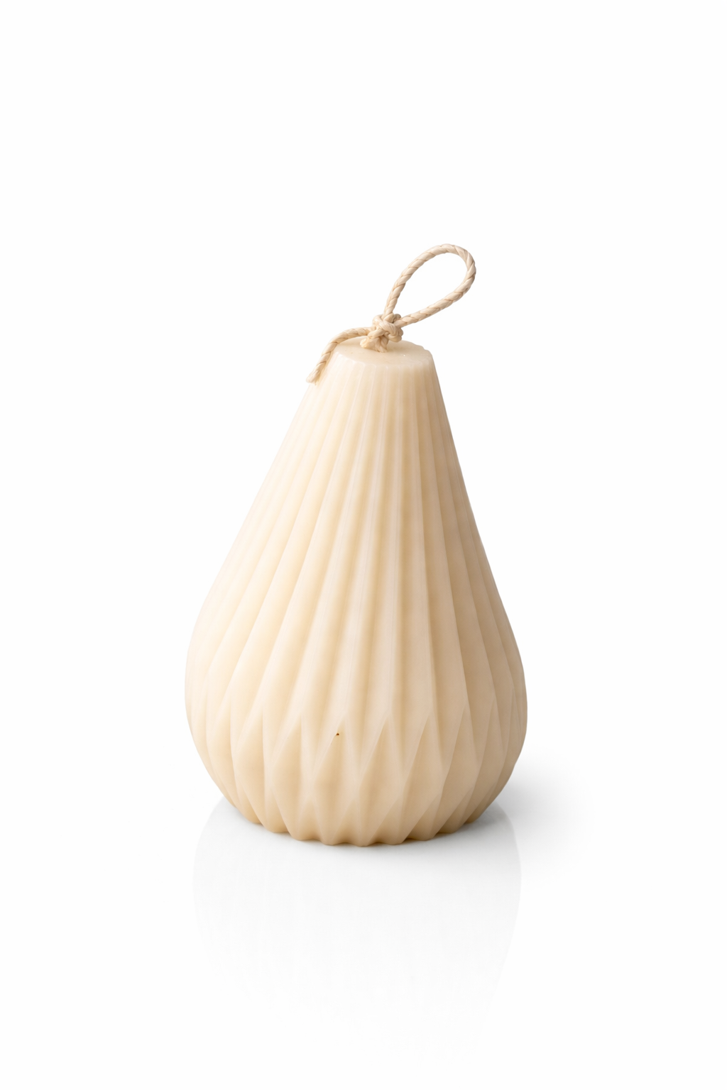 Handgemaakte kaars druppel - kleine druppel kaars - kleur crème - cadeau idee