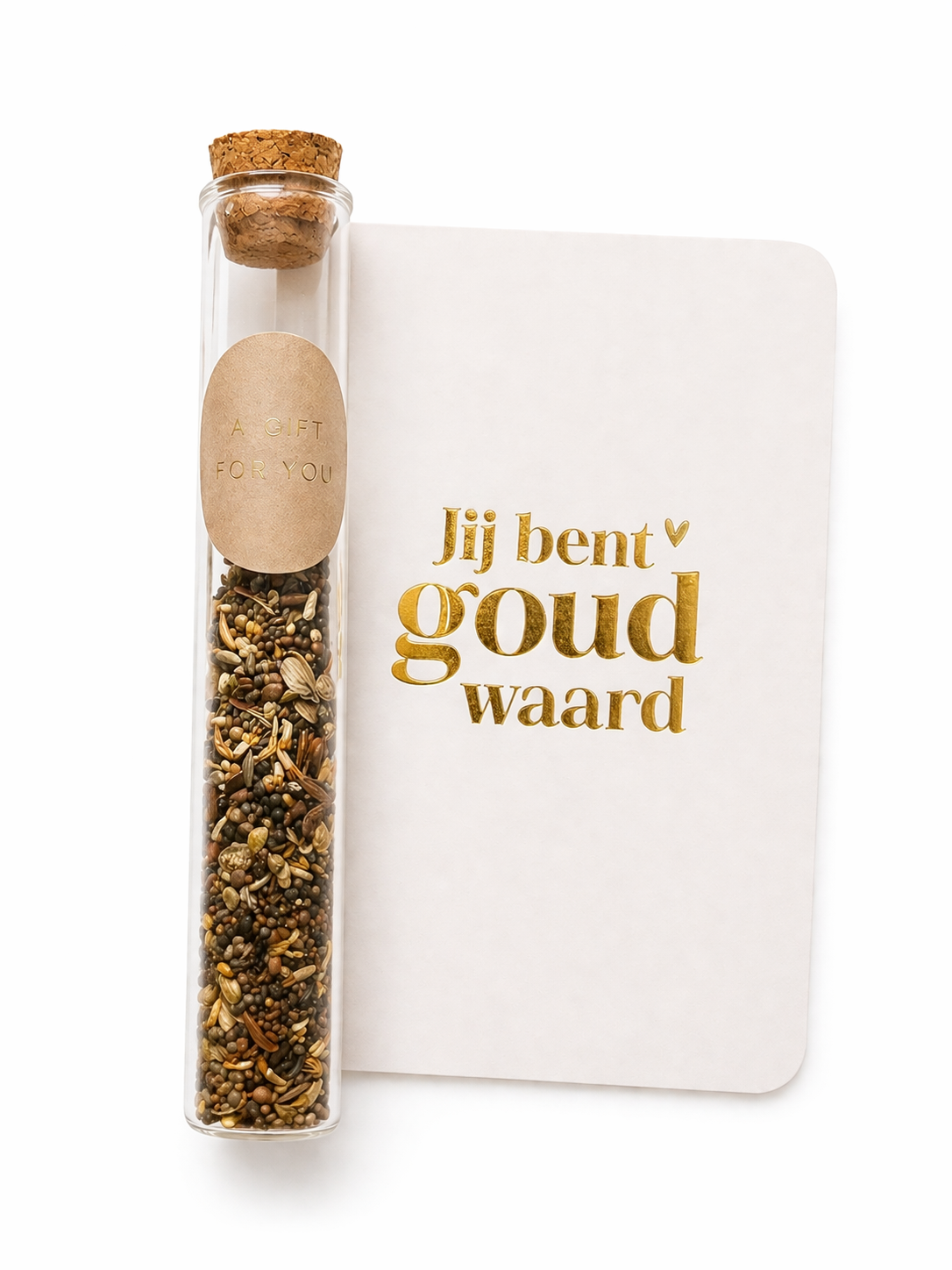 Kaart "Jij bent goud waard!"