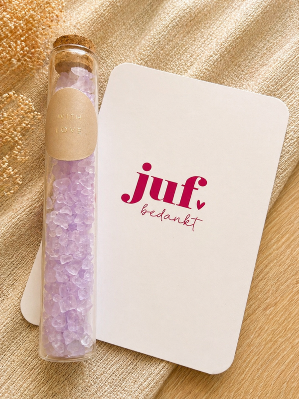 Kaart "Juf bedankt!"