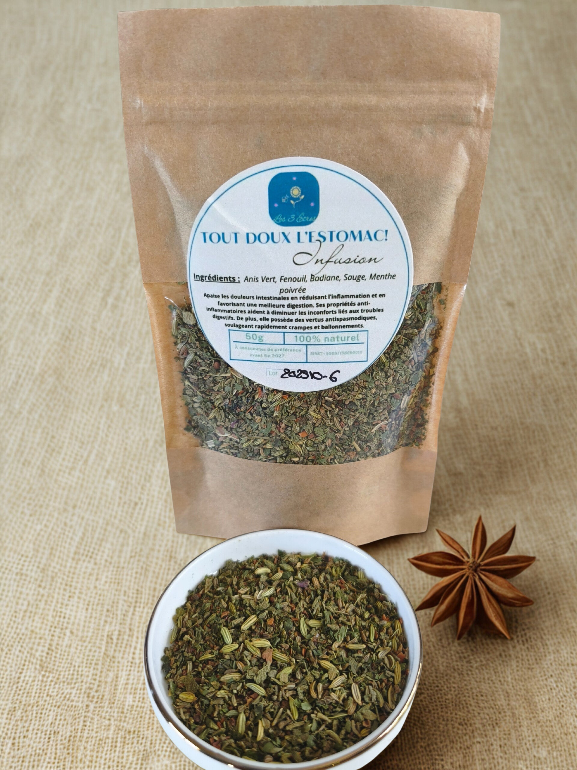 TOUT DOUX L'ESTOMAC !