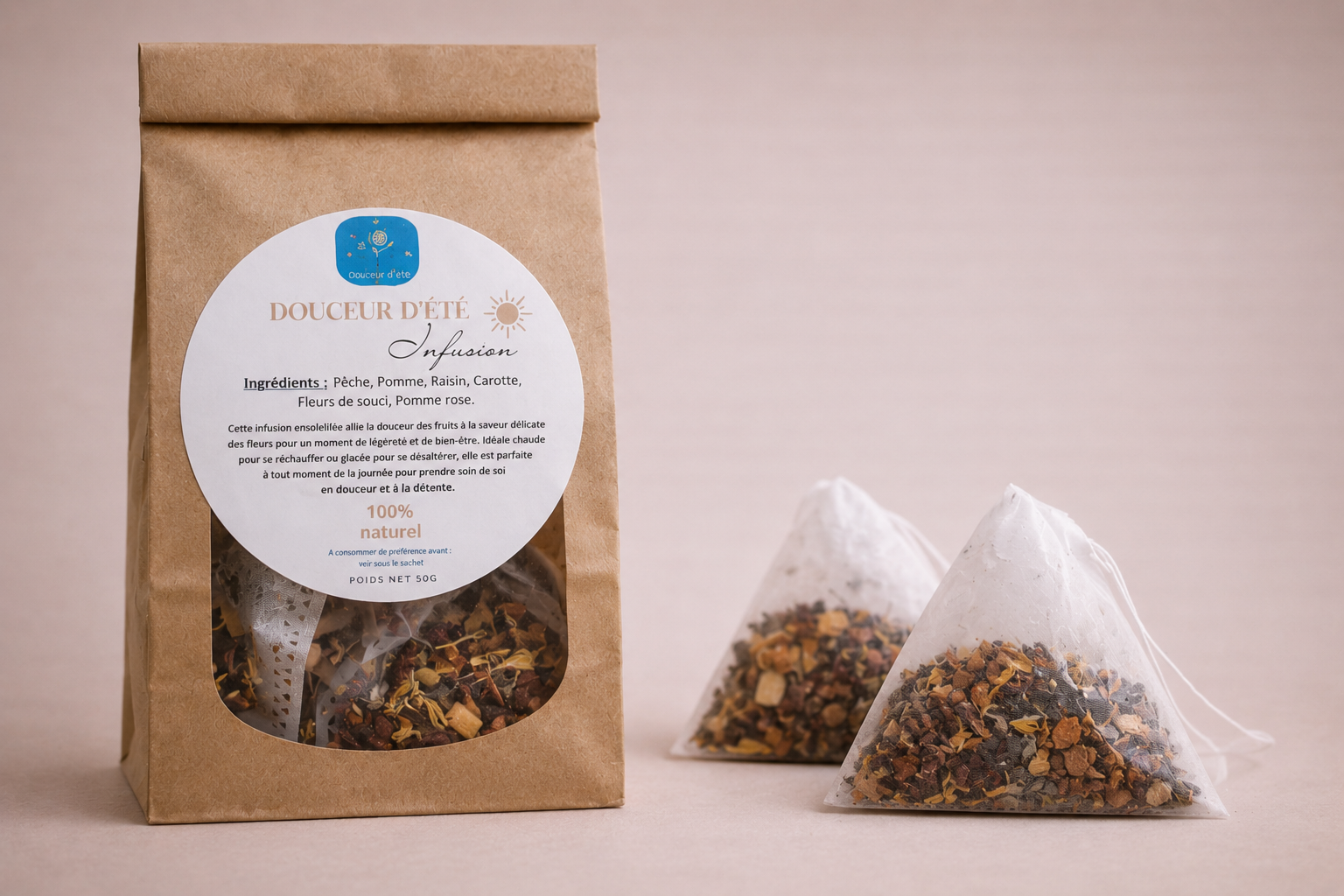 Sachet Individuel DOUCEUR D'ETE